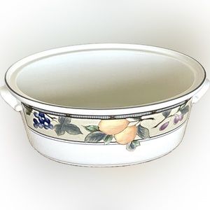 Mikasa Intaglio 𝐺𝑎𝑟𝑑𝑒𝑛 𝐻𝑎𝑟𝑣𝑒𝑠𝑡 Casserole Dish